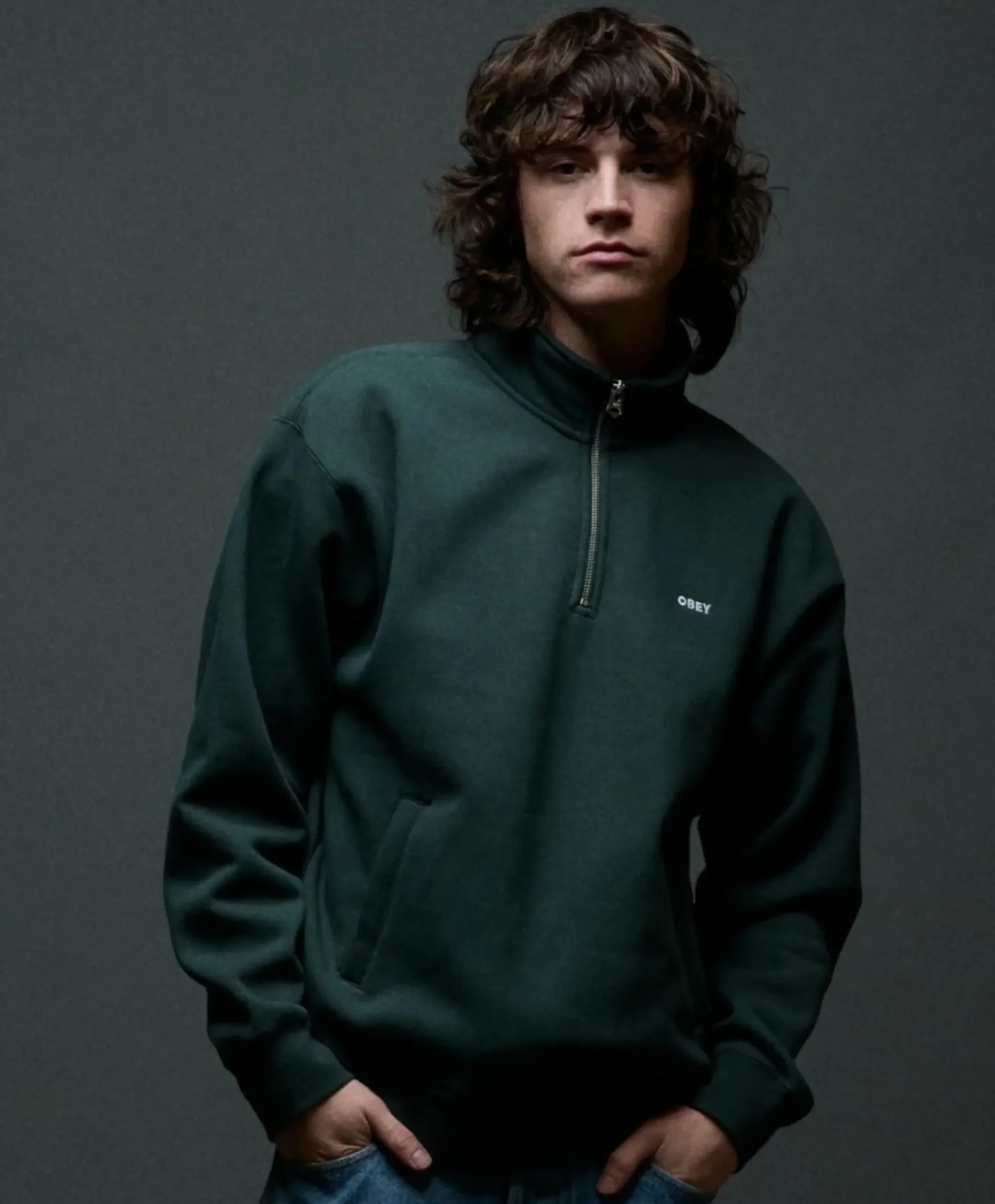 Heren trui groen