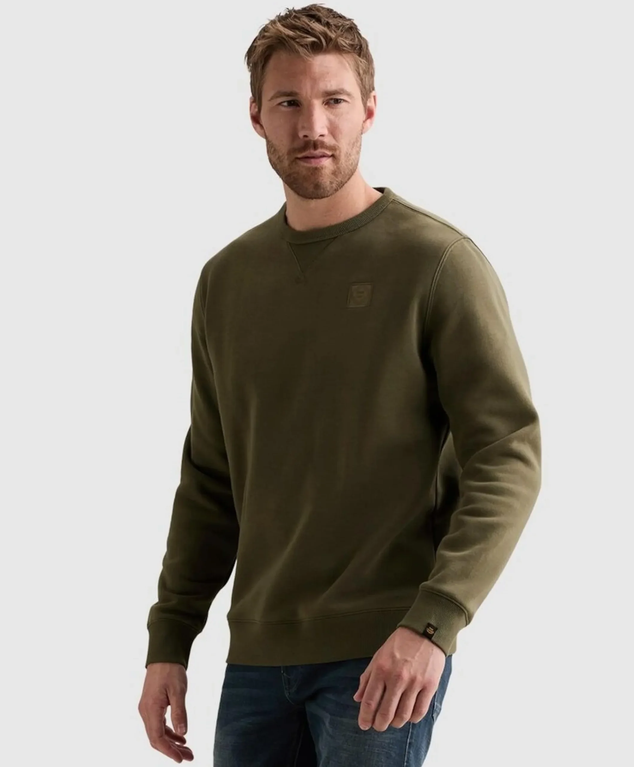 Heren trui groen