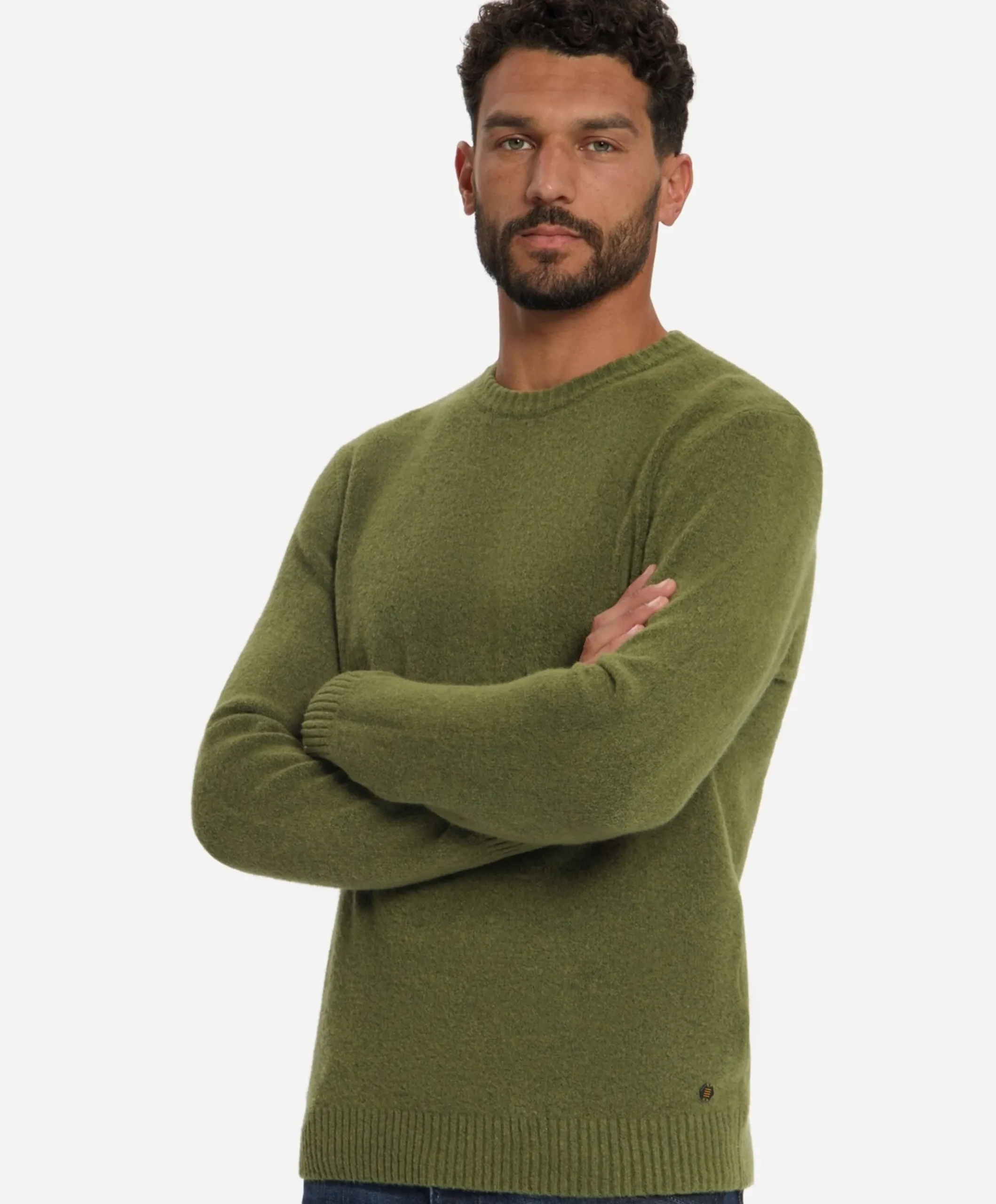 Heren trui groen
