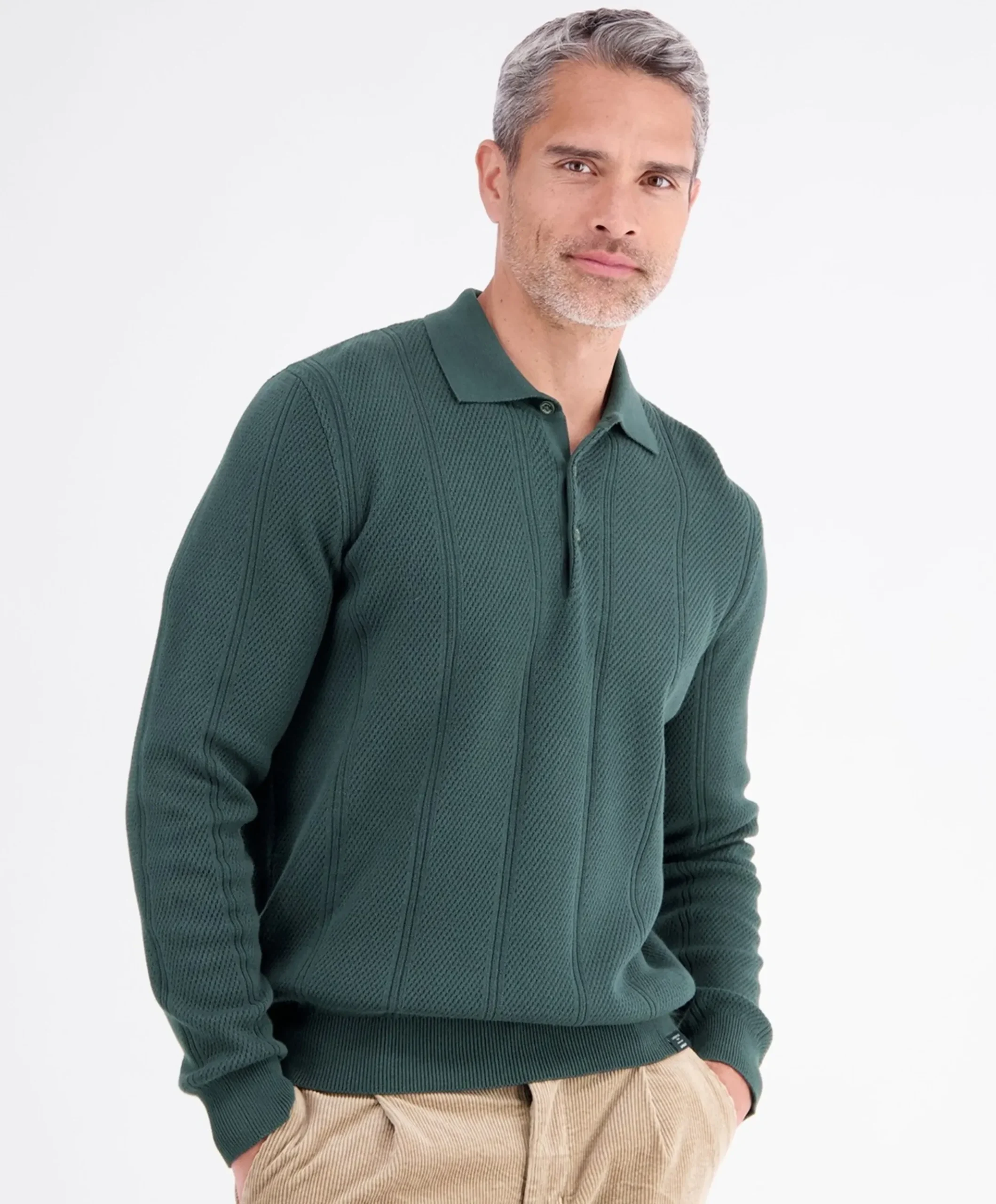 Heren trui groen