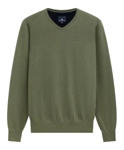 Heren trui groen