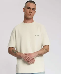 Heren T-shirt beige