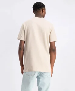 Heren T-shirt beige
