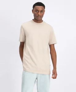 Heren T-shirt beige