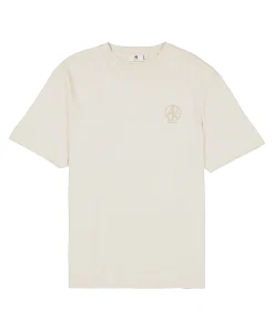 Heren T-shirt beige