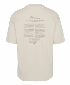 Heren T-shirt beige