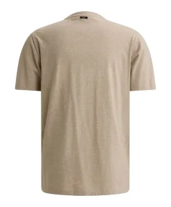 Heren T-shirt beige