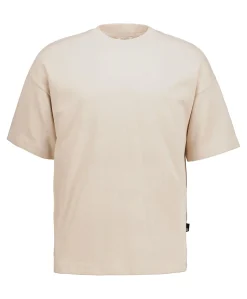 Heren T-shirt beige