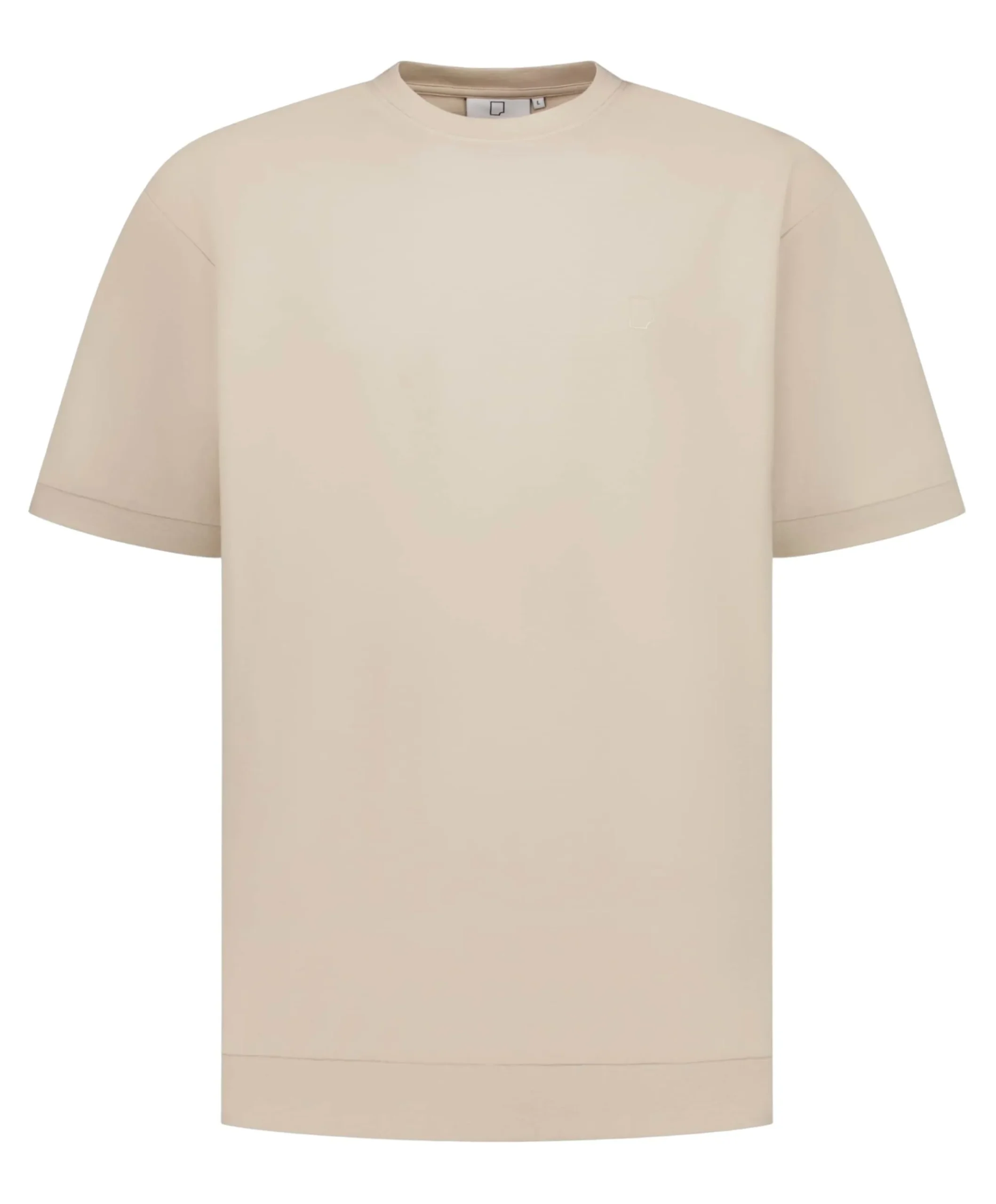 Heren T-shirt beige