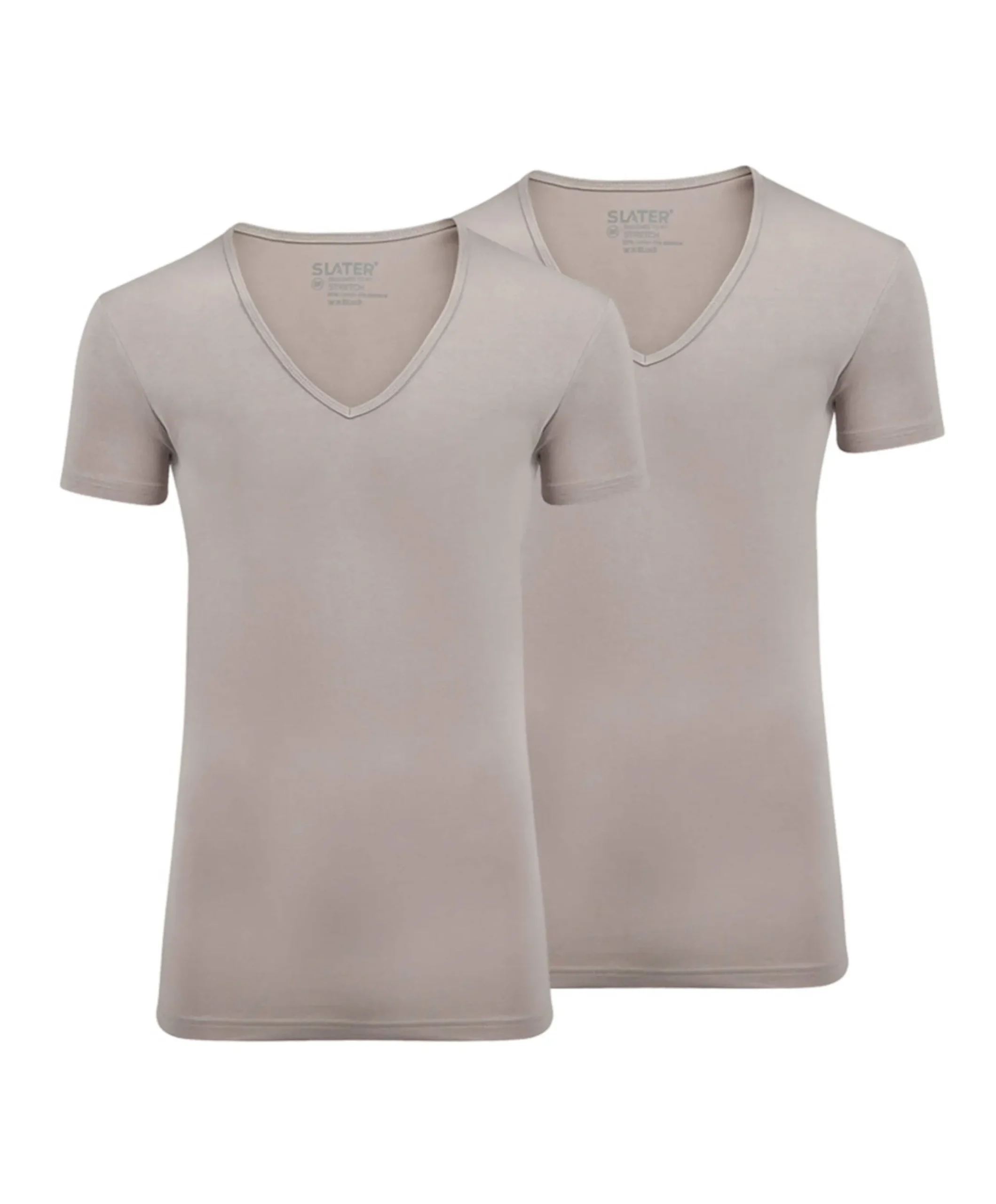 Heren T-shirt beige