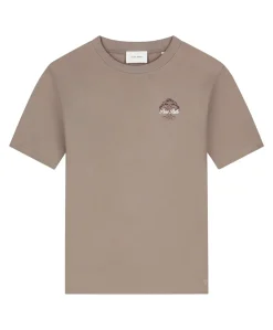 Heren T-shirt beige