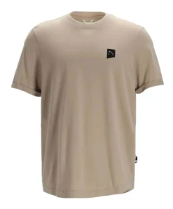 Heren T-shirt beige