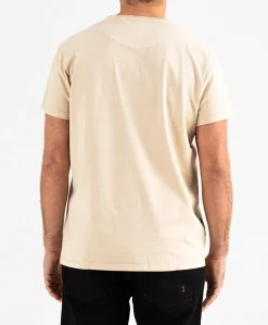 Heren T-shirt beige