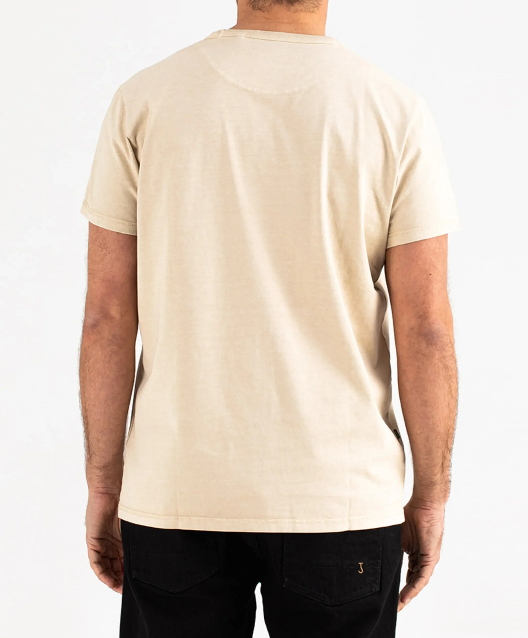 Heren T-shirt beige