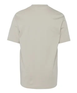 Heren T-shirt beige