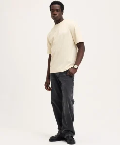 Heren T-shirt beige
