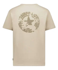 Heren T-shirt beige