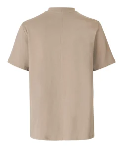 Heren T-shirt beige