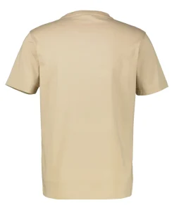 Heren T-shirt beige
