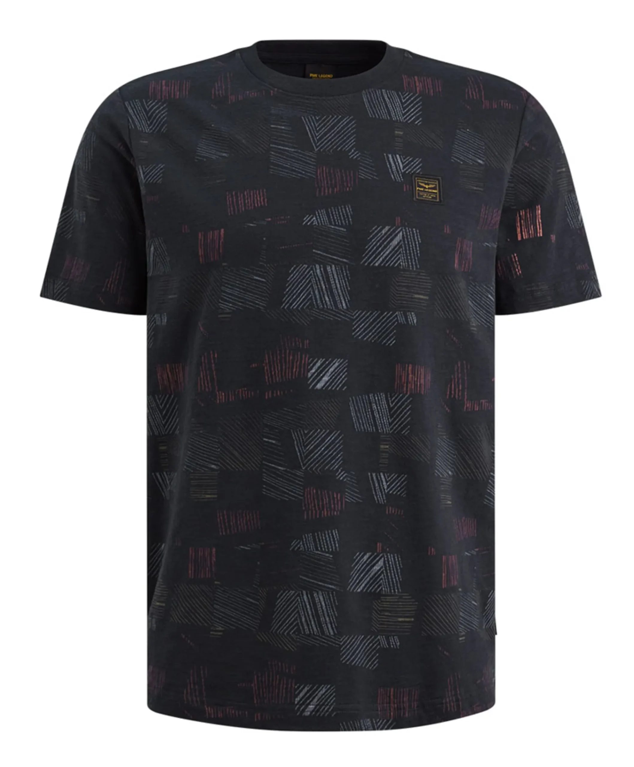 Heren T-shirt blauw
