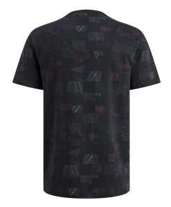 Heren T-shirt blauw