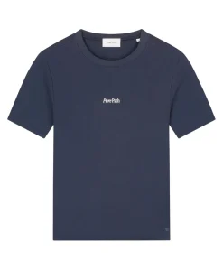 Heren T-shirt blauw