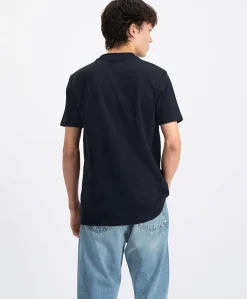 Heren T-shirt blauw