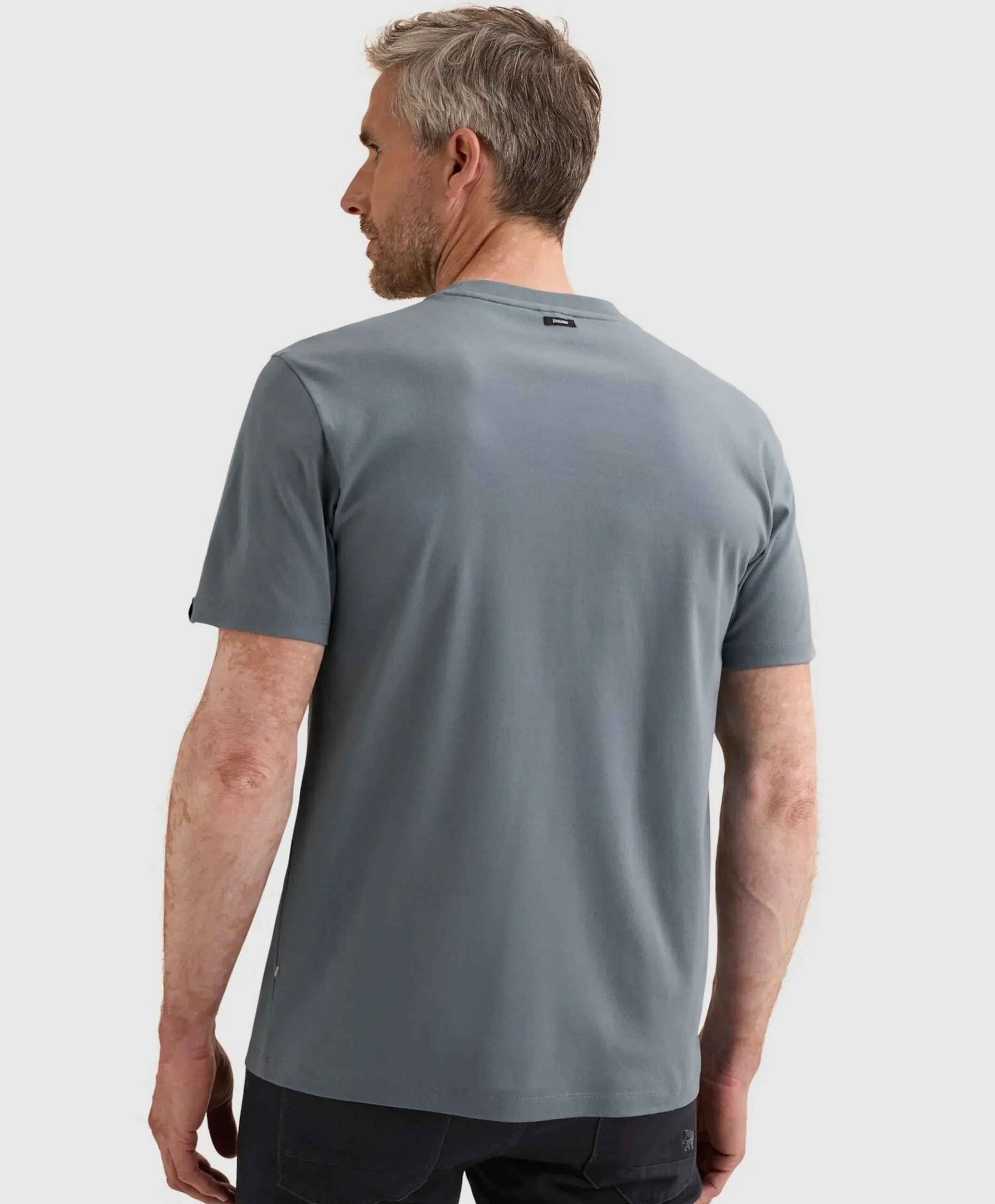 Heren T-shirt blauw