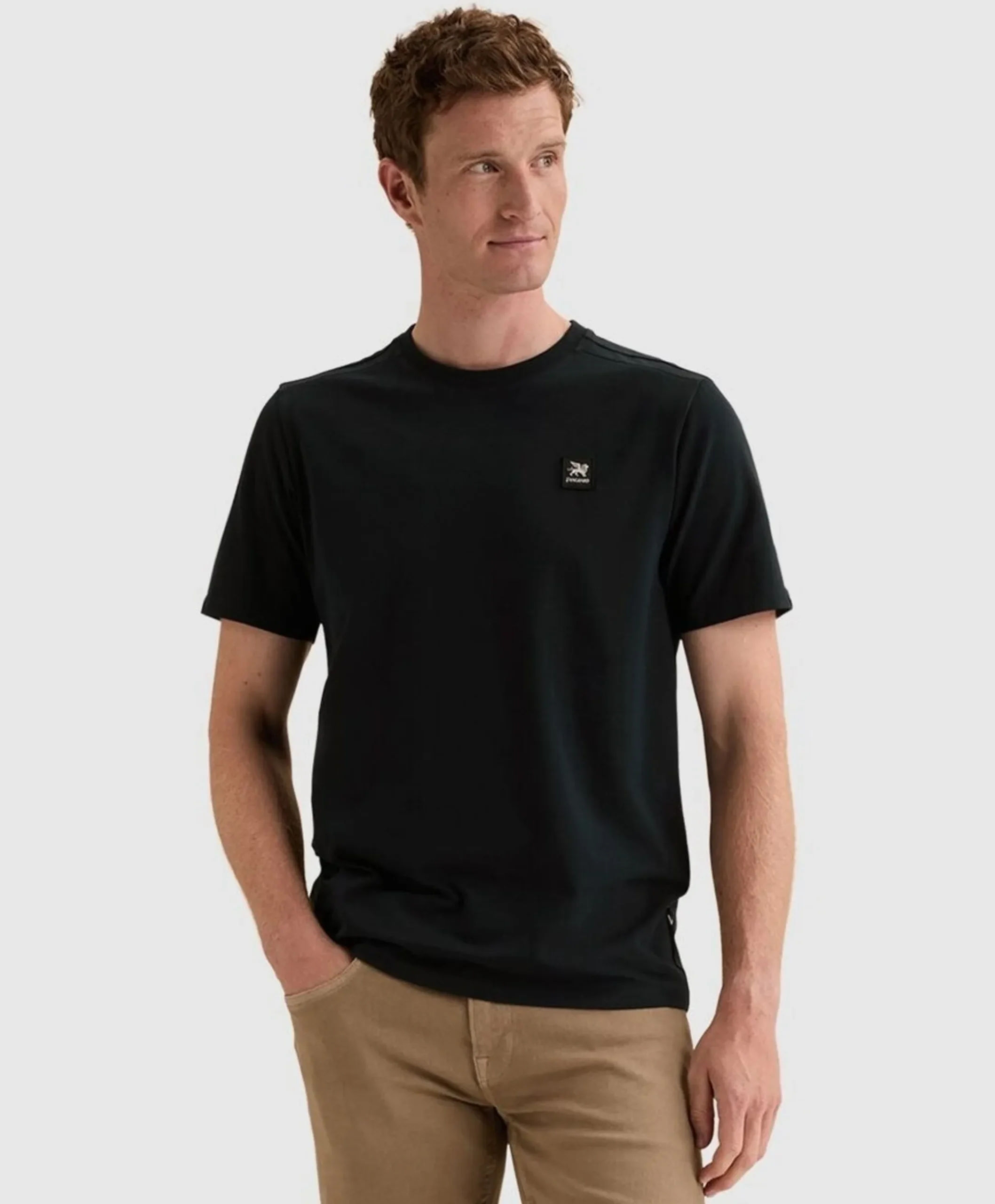 Heren T-shirt blauw