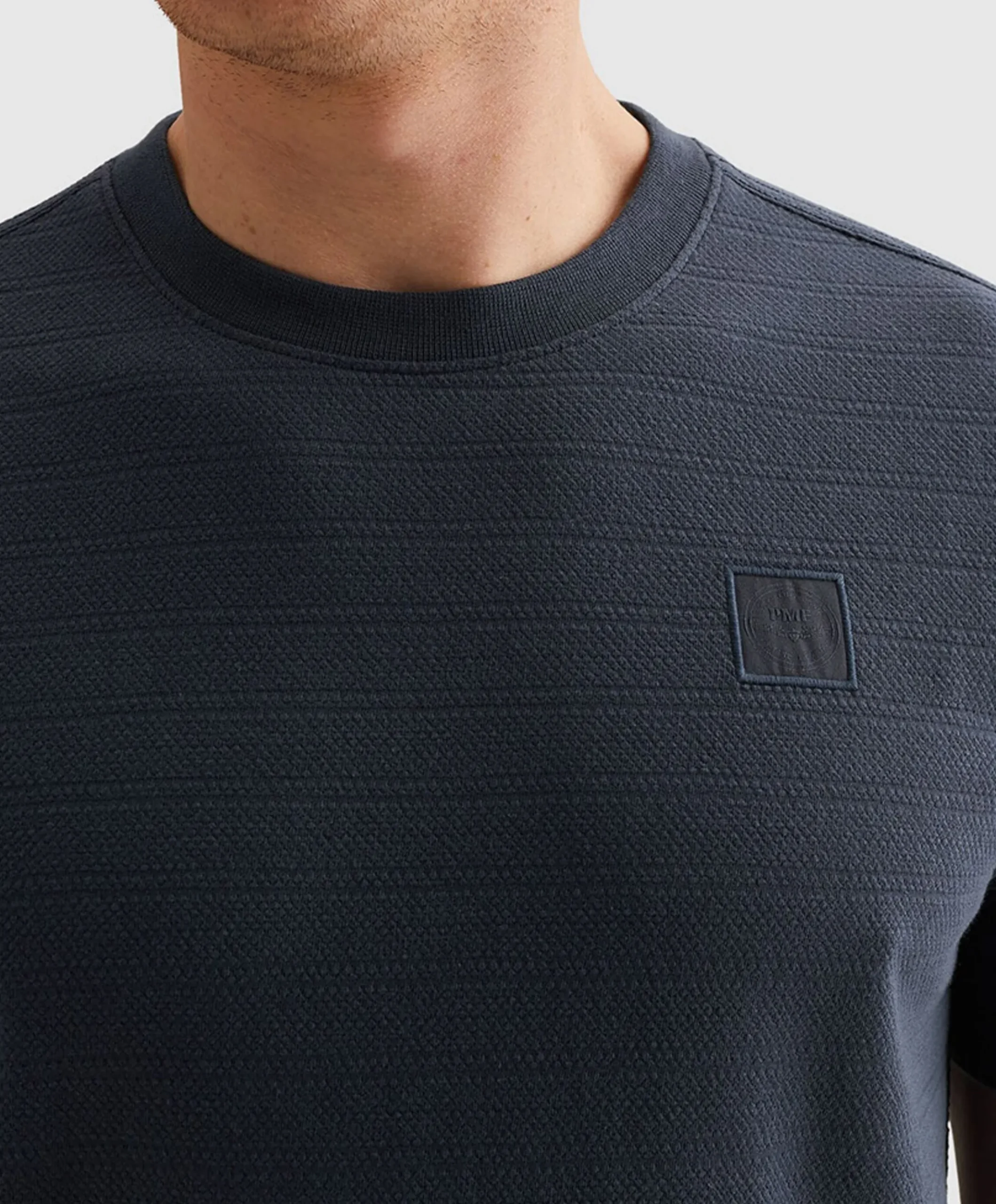 Heren T-shirt blauw