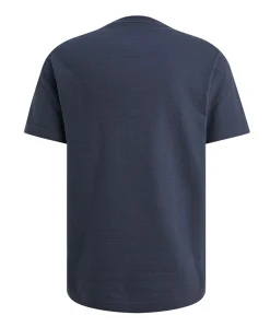 Heren T-shirt blauw