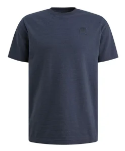 Heren T-shirt blauw