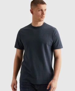 Heren T-shirt blauw