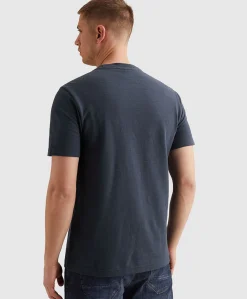 Heren T-shirt blauw