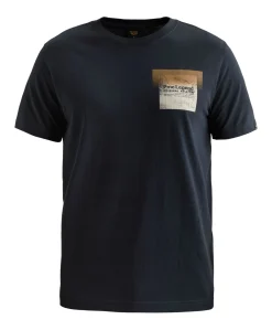 Heren T-shirt blauw