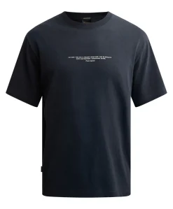 Heren T-shirt blauw