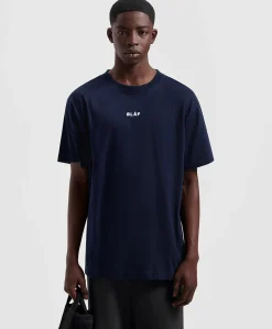 Heren T-shirt blauw