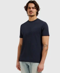 Heren T-shirt blauw