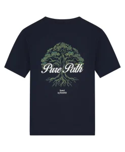 Heren T-shirt blauw
