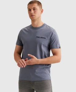 Heren T-shirt blauw