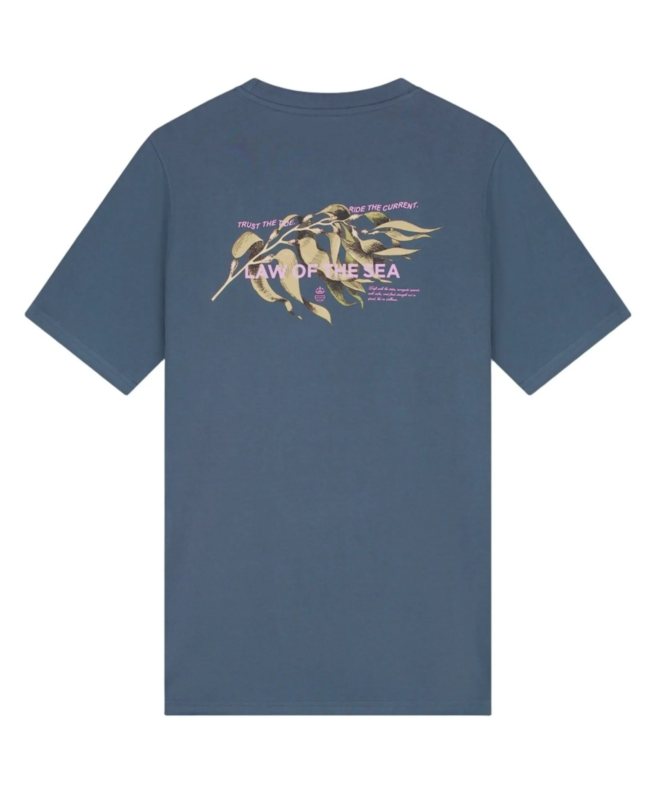 Heren T-shirt blauw