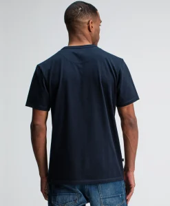 Heren T-shirt blauw