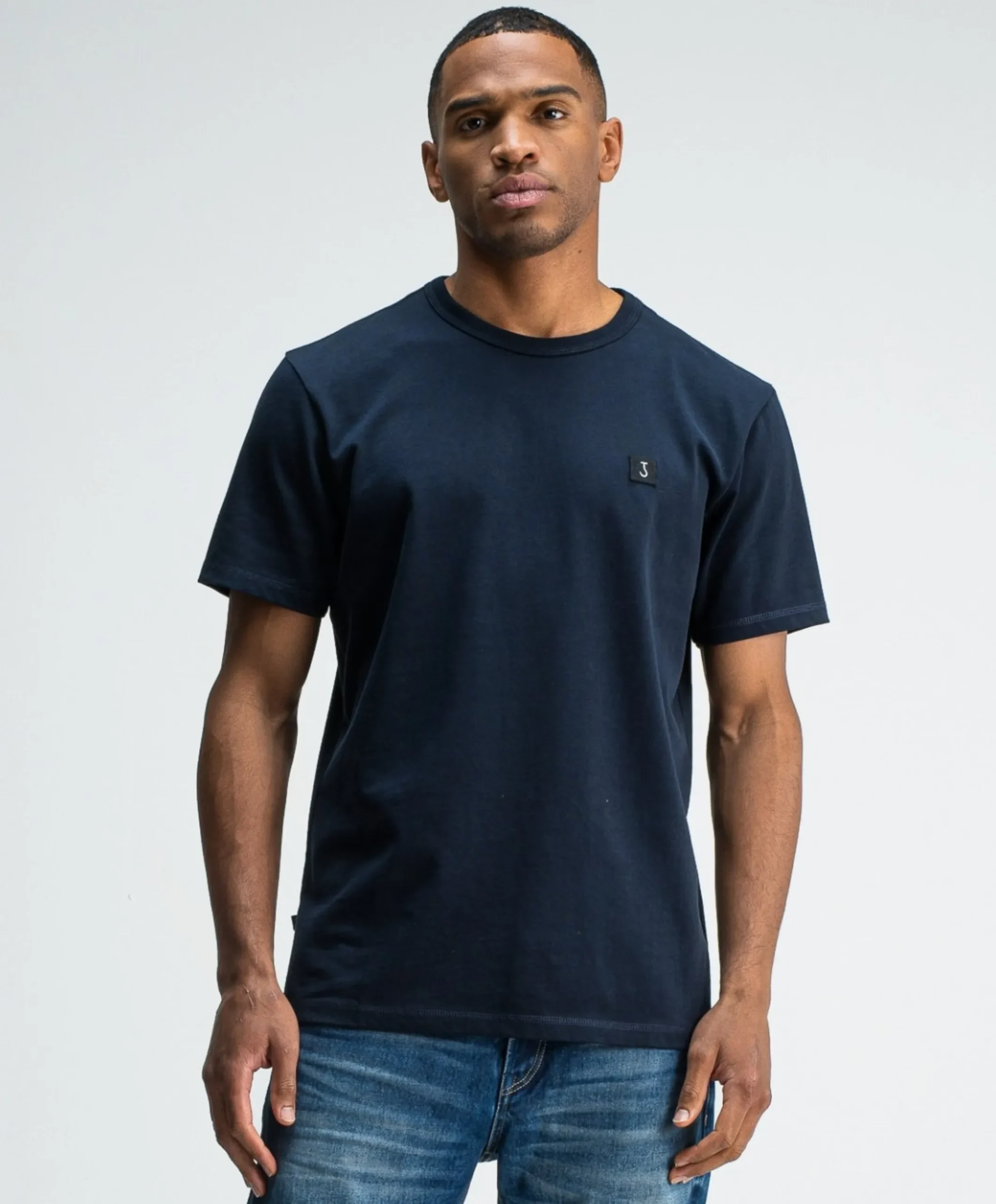 Heren T-shirt blauw