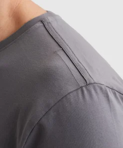Heren T-shirt blauw