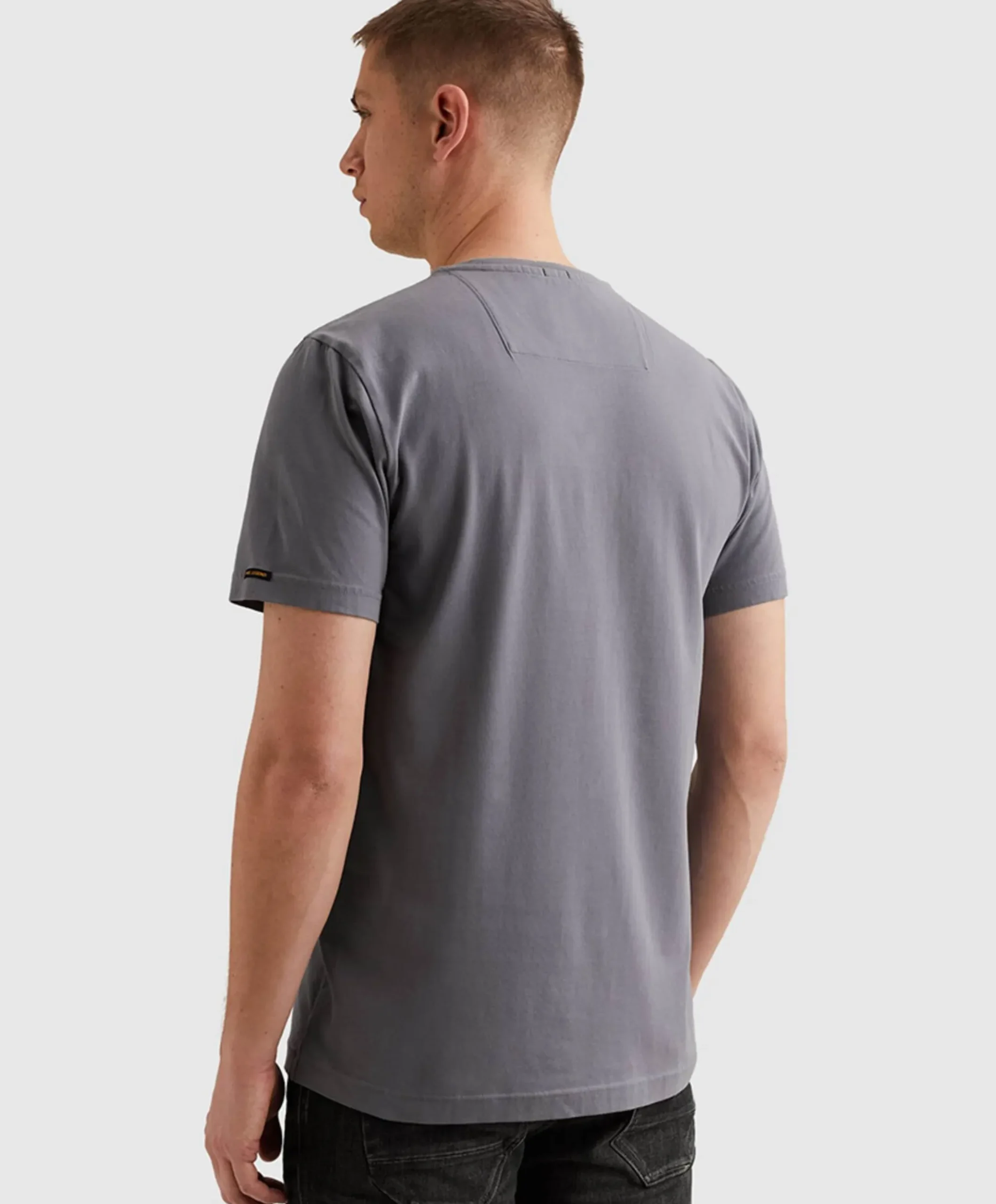Heren T-shirt blauw