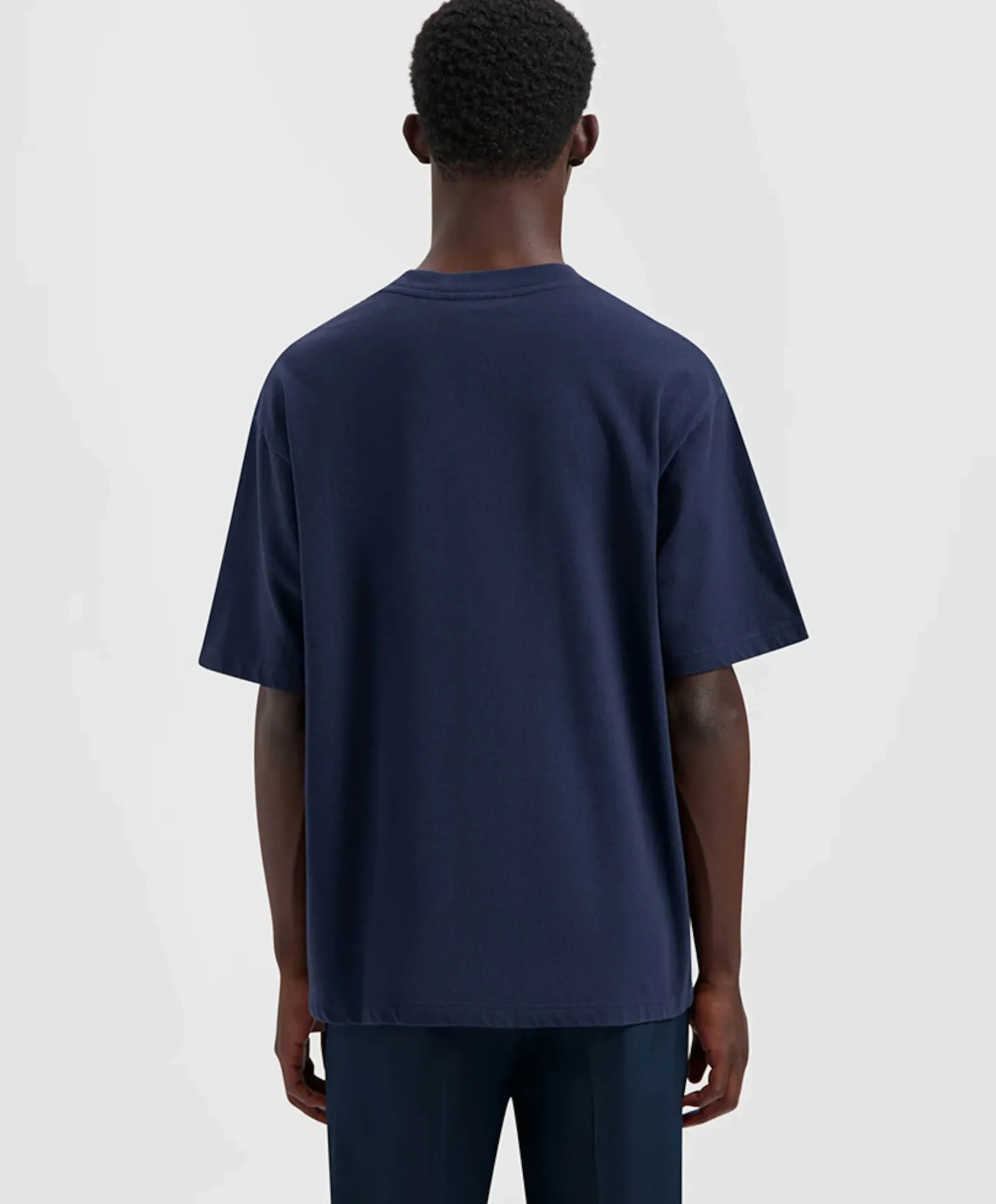 Heren T-shirt blauw