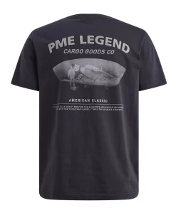 Heren T-shirt blauw
