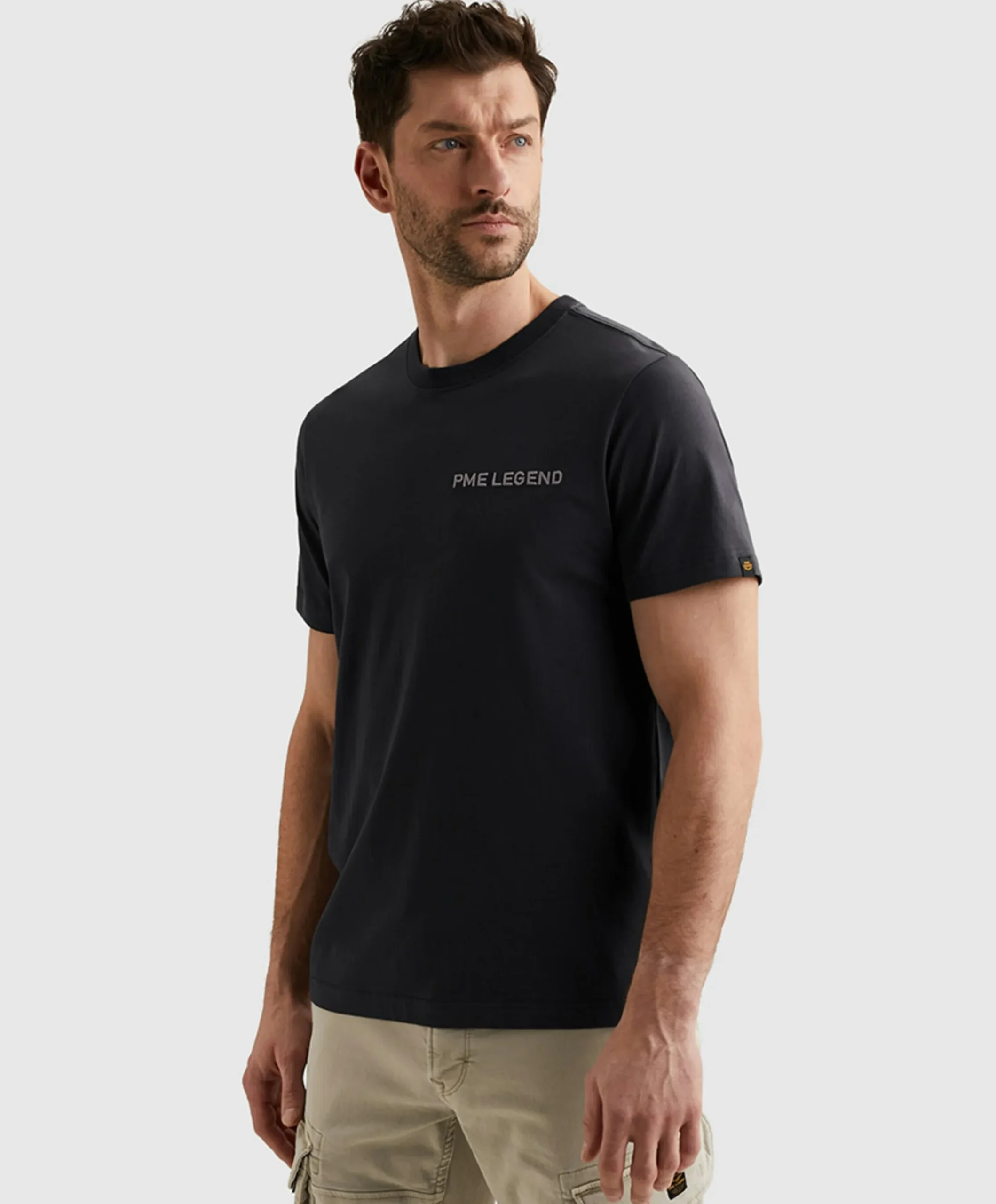 Heren T-shirt blauw