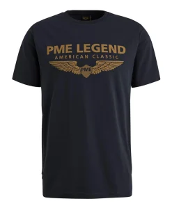 Heren T-shirt blauw