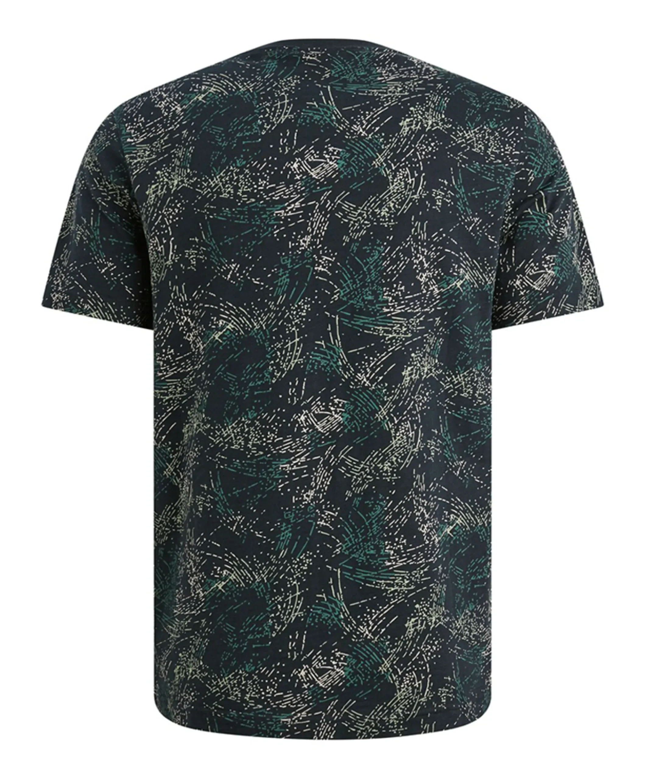 Heren T-shirt blauw